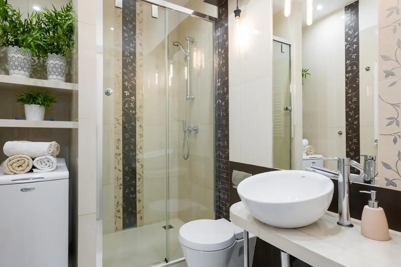 Cozy Modern Studio Green Apartment In Old Town Krakow
